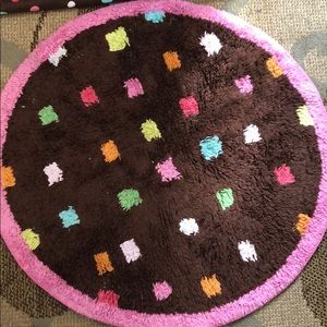 Target Home circular bath rug